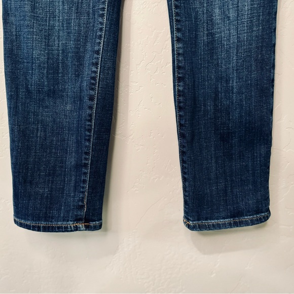 Chico’s‎ Cropped Jeans So Slimming Girlfriend SZ 00/2 Dark Wash Stretch SZ 00/2 - Picture 6 of 16